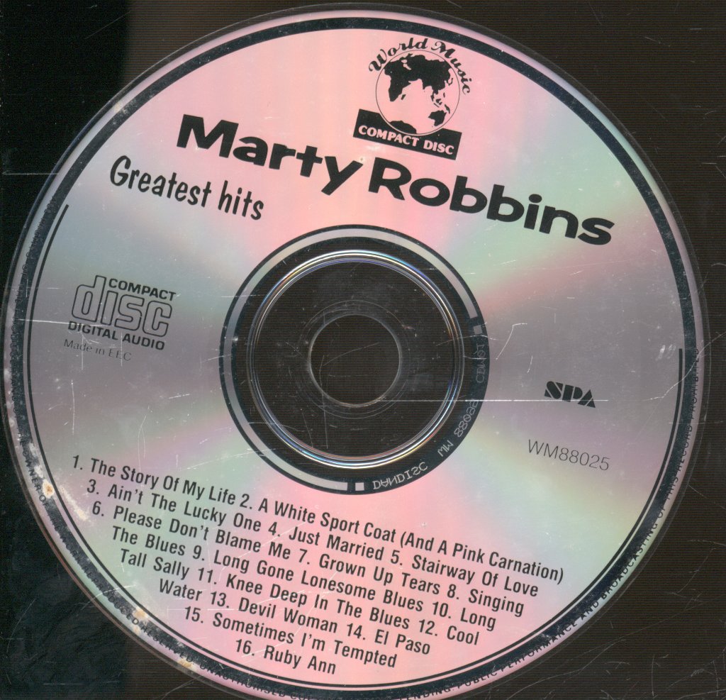 Marty Robbins - Greatest Hits - Cd