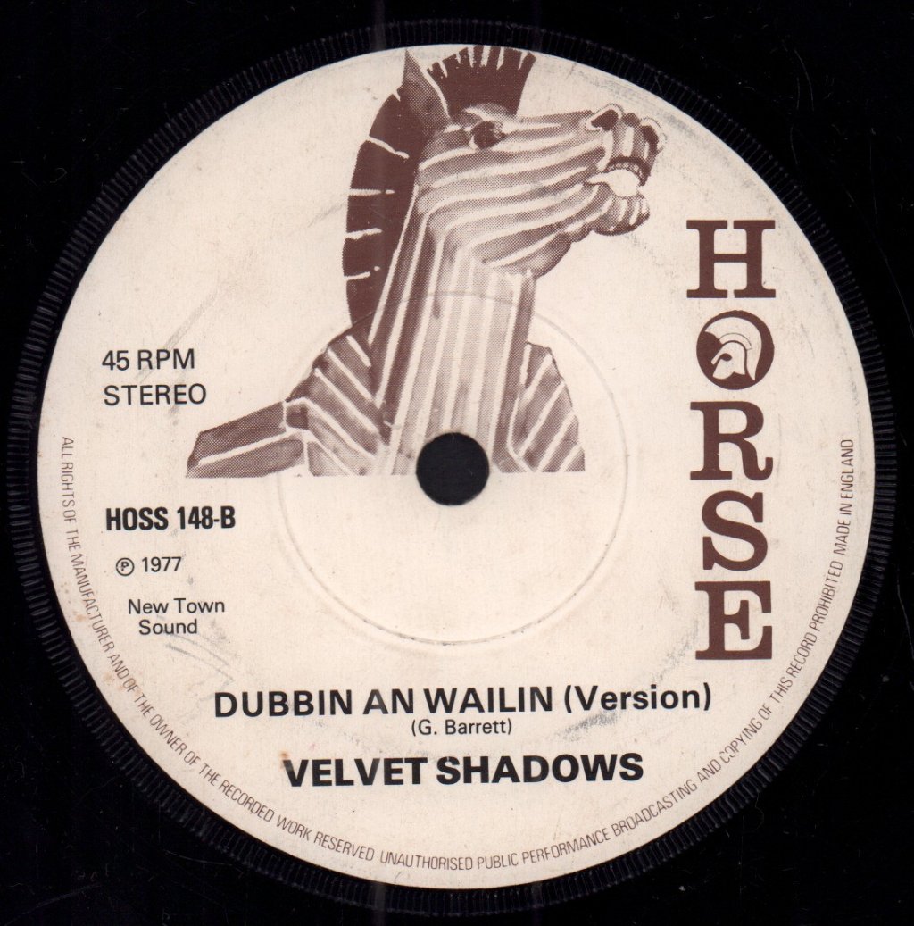 Velvet Shadows - Wailing Of Black People - 7 Inch