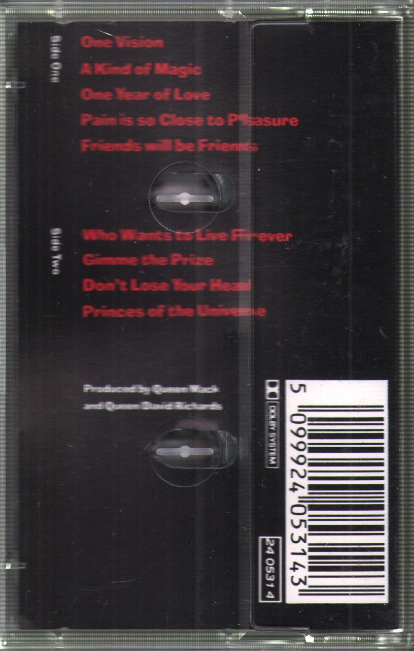 Queen - A Kind Of Magic - Cassette
