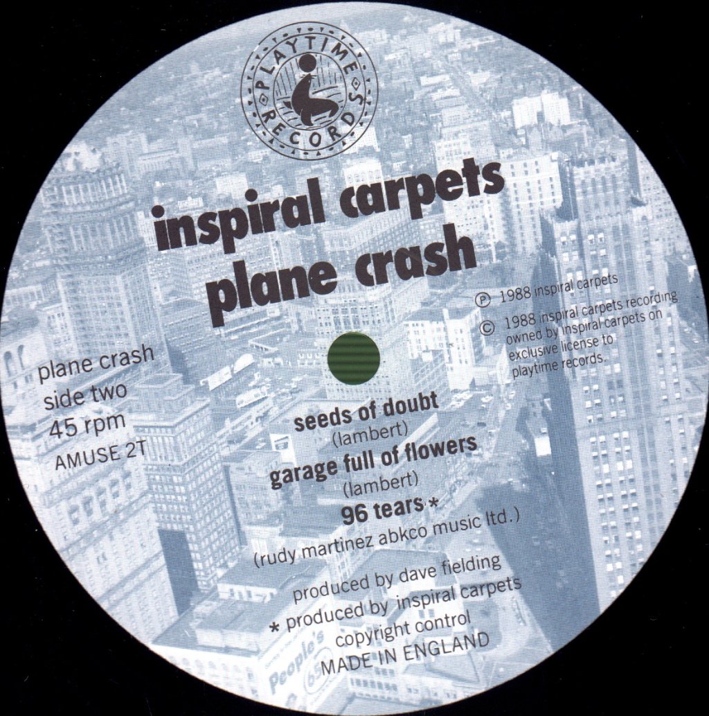 Inspiral Carpets - Plane Crash - 12 Inch
