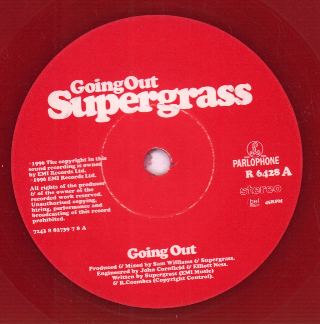 Supergrass - Going Out - 7 Inch
