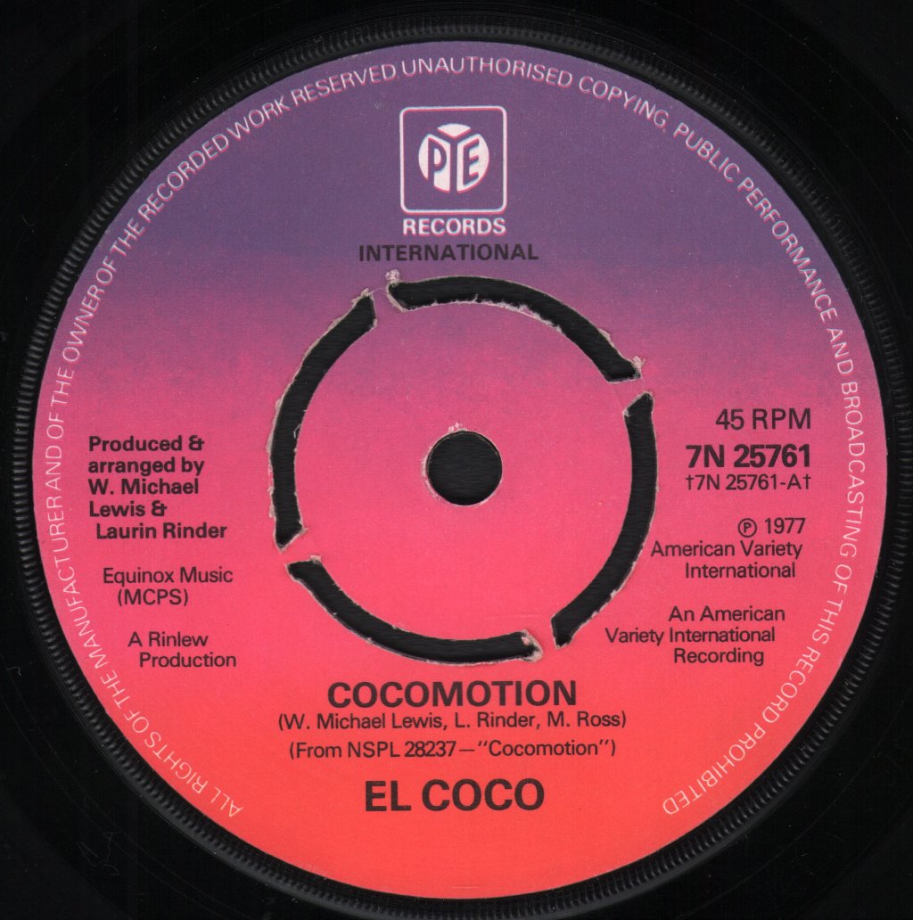 El Coco - Cocomotion - 7 Inch