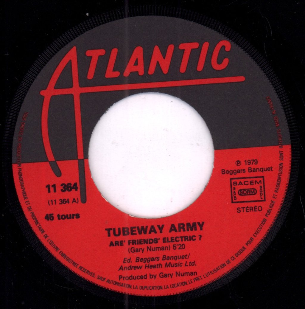 Tubeway Army - Are Friends Electric - 7 Inch
