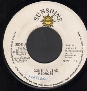 Redrose - Gone A Lead - 7 Inch
