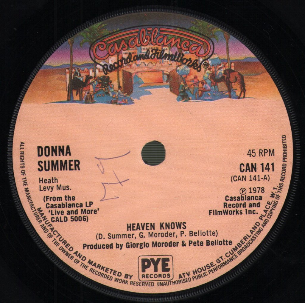 Donna Summer - Heaven Knows - 7 Inch