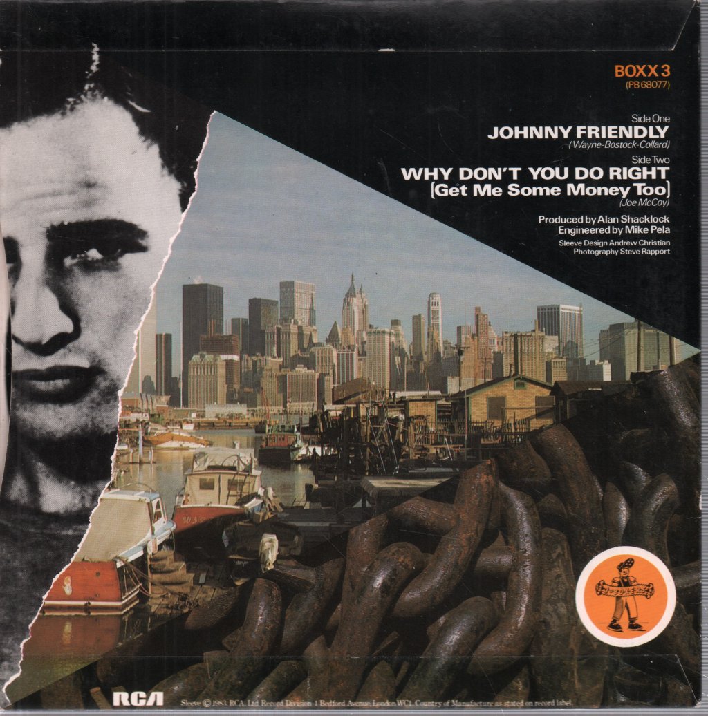 Joboxers - Johnny Friendly - 7 Inch