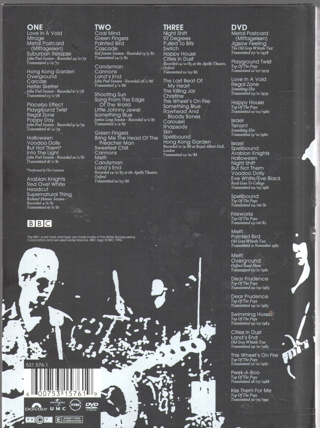 Siouxsie & The Banshees - At The BBC - Cd Set