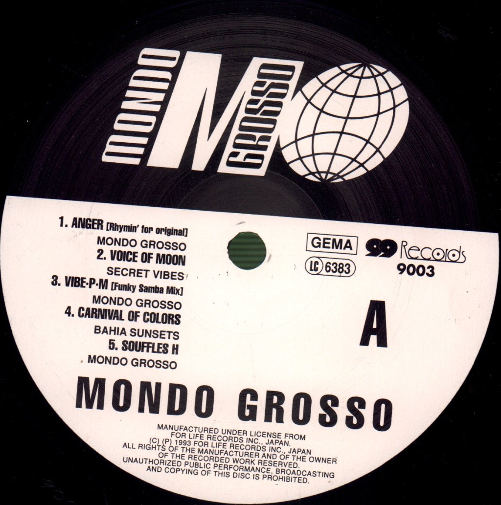 Mondo Grosso - Mondo Grosso - Lp