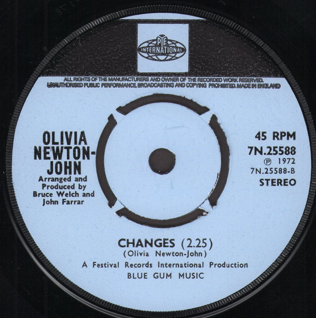 Olivia Newton John - Just A Little Too Much - 7 Inch