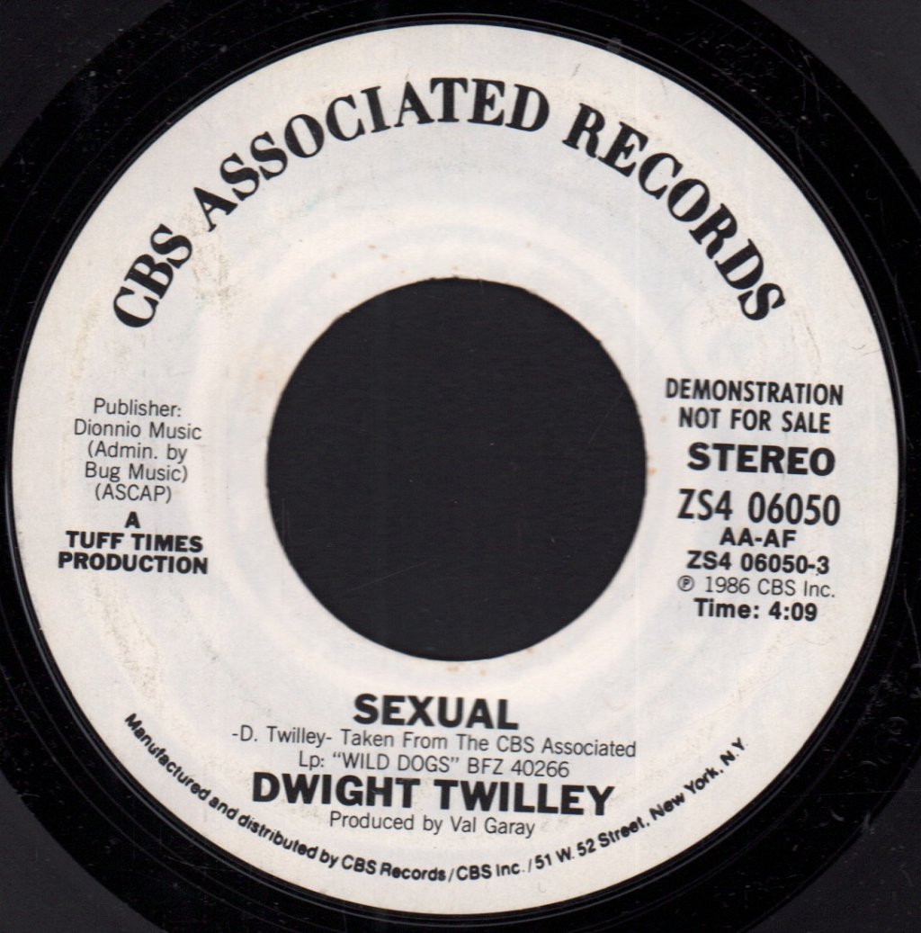 Dwight Twilley - Sexual - 7 Inch