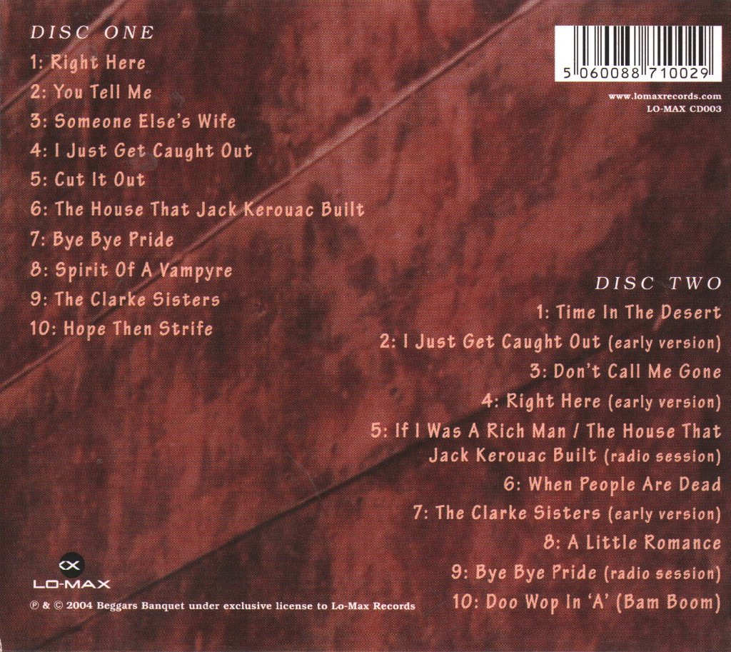 Go-Betweens - Tallulah - Double Cd