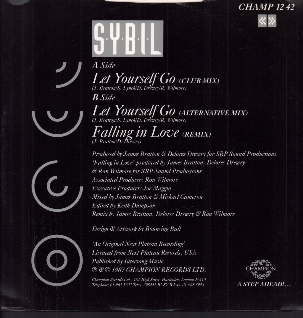 Sybil - Let Yourself Go - 12 Inch