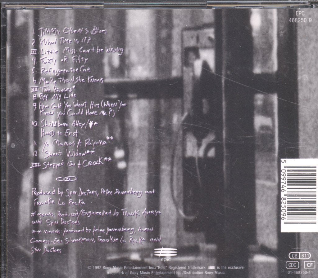 Spin Doctors - Pocket Full Of Kryptonite - Cd