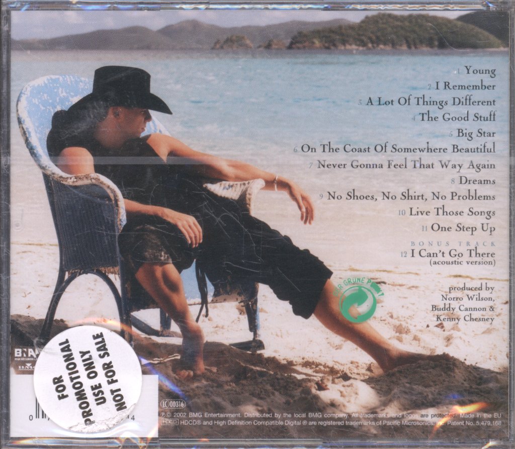 Kenny Chesney - No Shoes, No Shirt, No Problems - Cd
