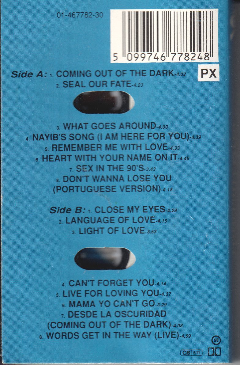 Gloria Estefan - Into The Light - Cassette