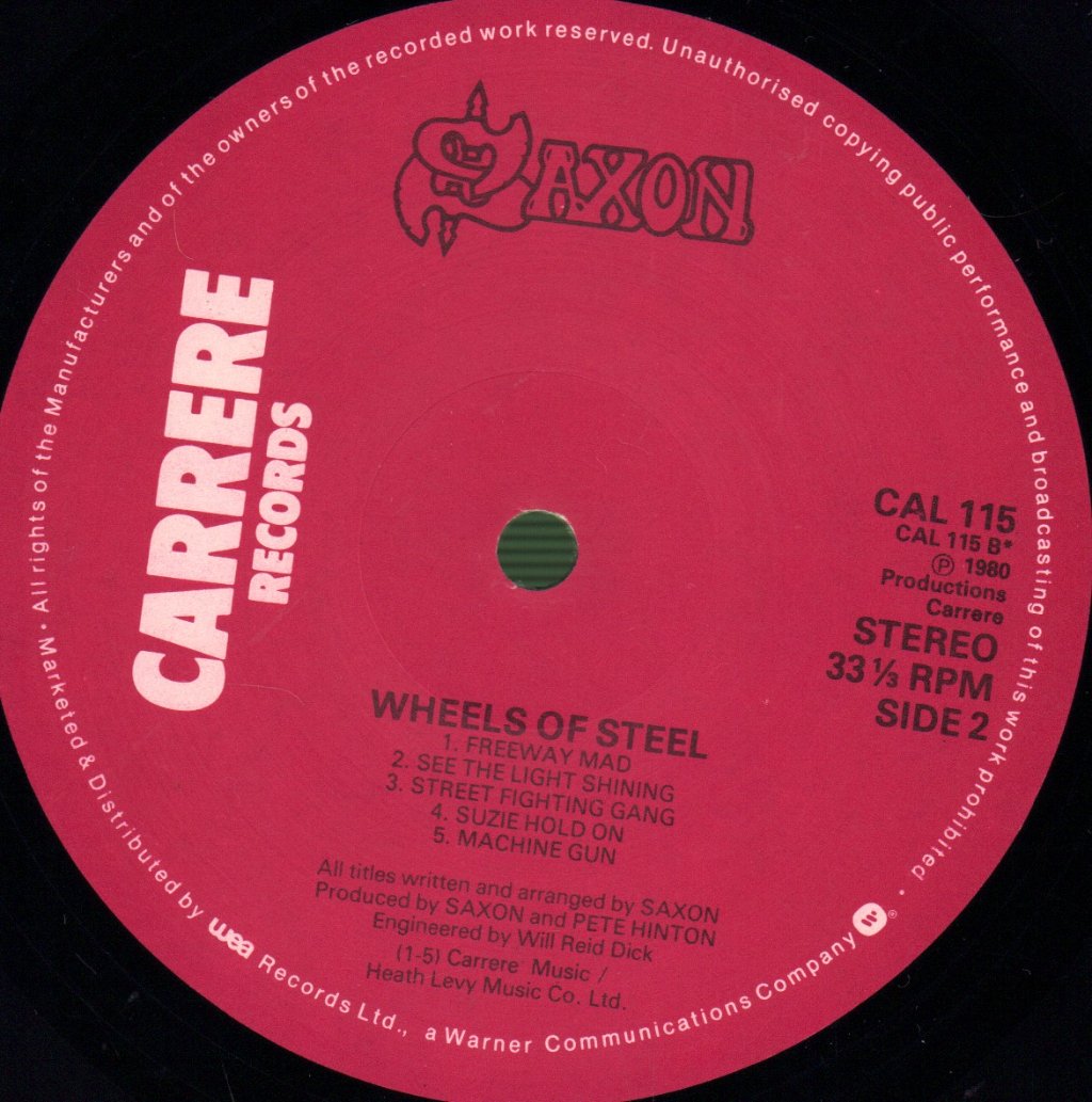 Saxon - Wheels Of Steel - Lp
