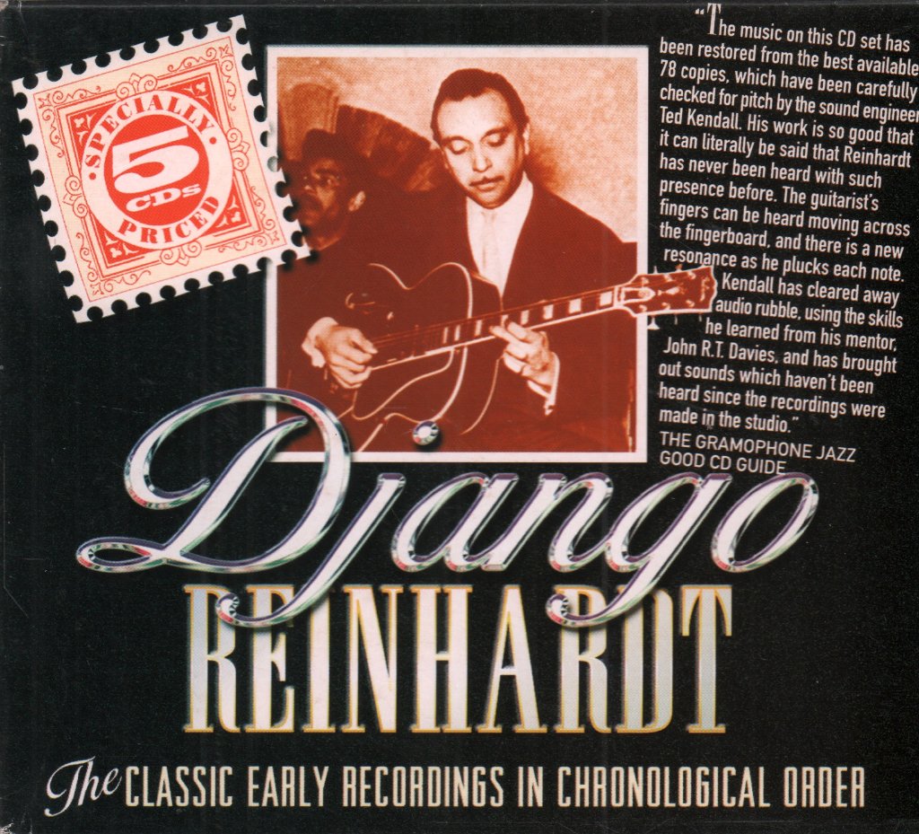 Django Reinhardt - Classic Early Recordings In Chronological Order - Cd Set