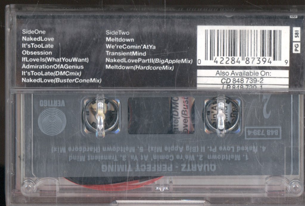 Quartz - Perfect Timing - Cassette
