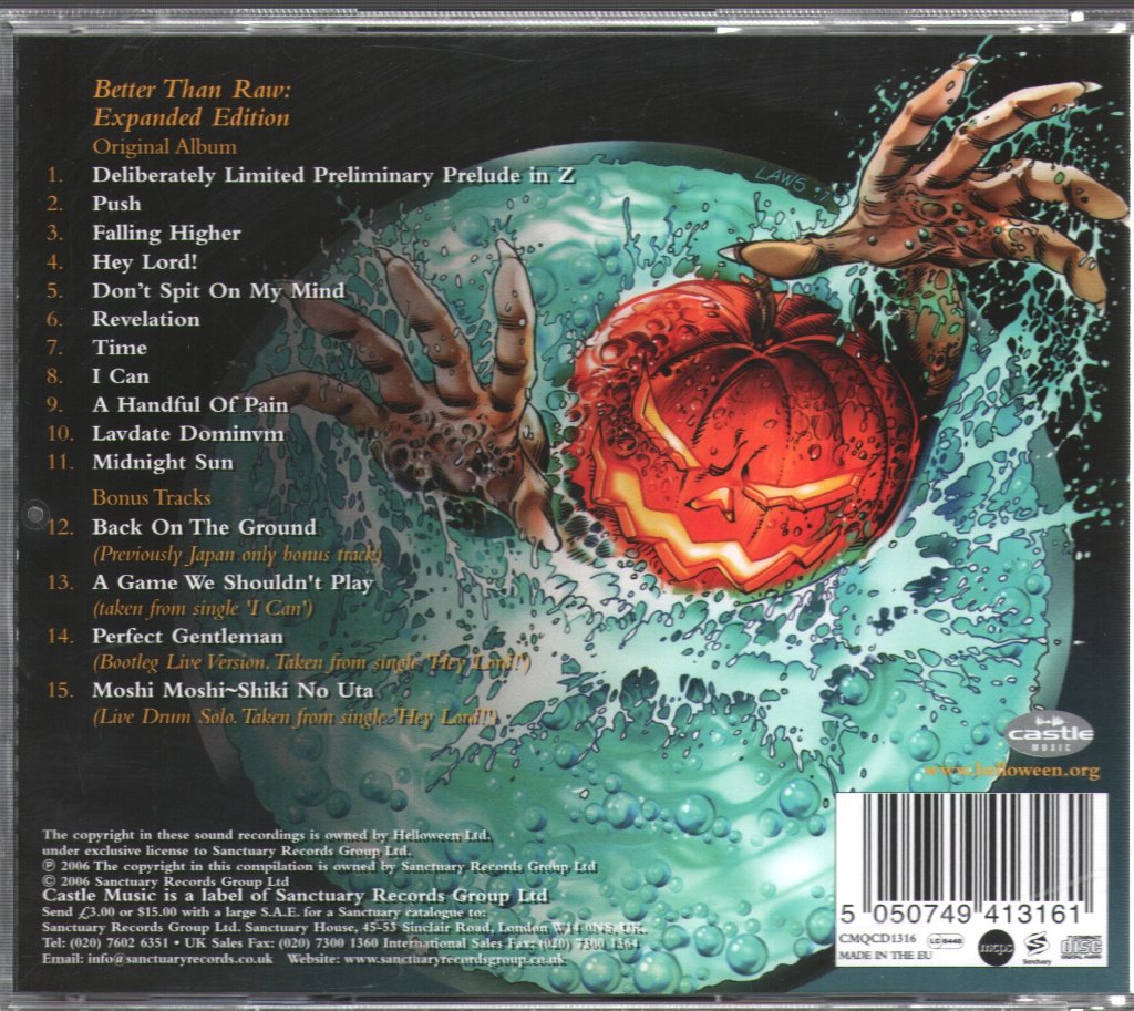 Helloween - Better Than Raw - Cd