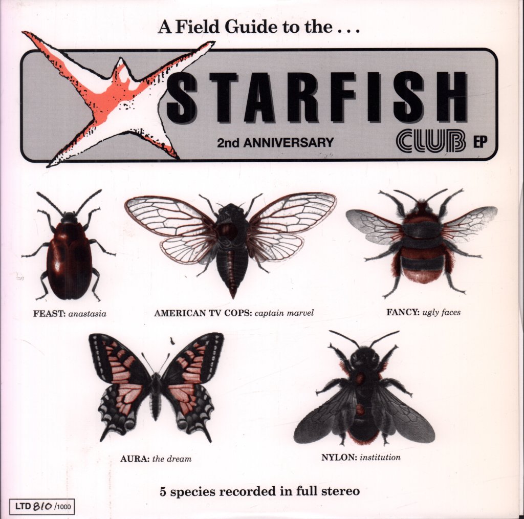 Various Artists - A Field Guide To The Starfish Club 2nd Anniversary EP - 10 Inch