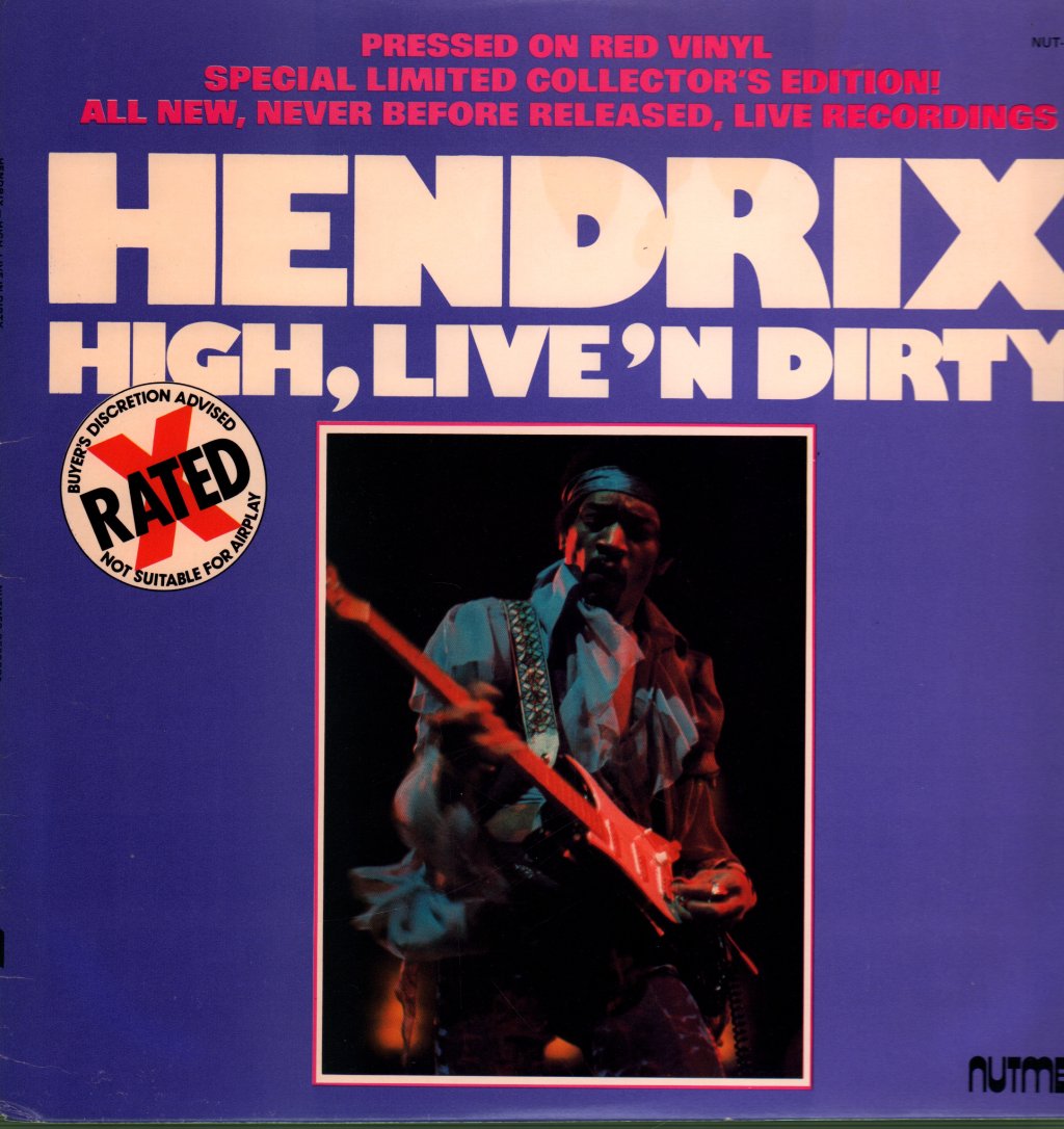 Jimi Hendrix Experience - High Live N Dirty - Lp