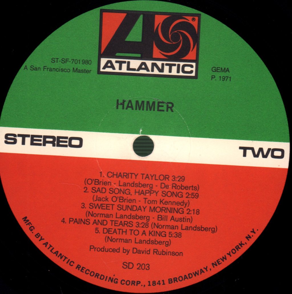 Hammer - Hammer - Lp
