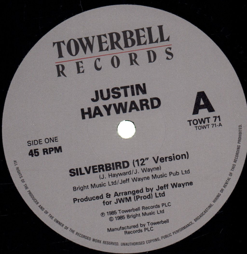 Justin Hayward - Silverbird - 12 Inch