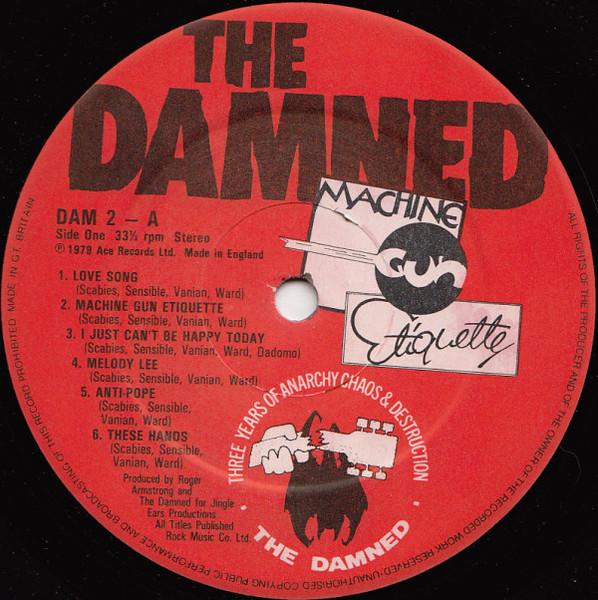 Damned - Machine Gun Etiquette - Lp