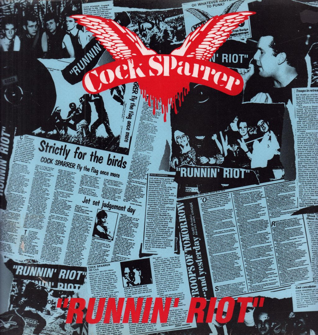 Cock Sparrer - Runnin' Riot - Lp