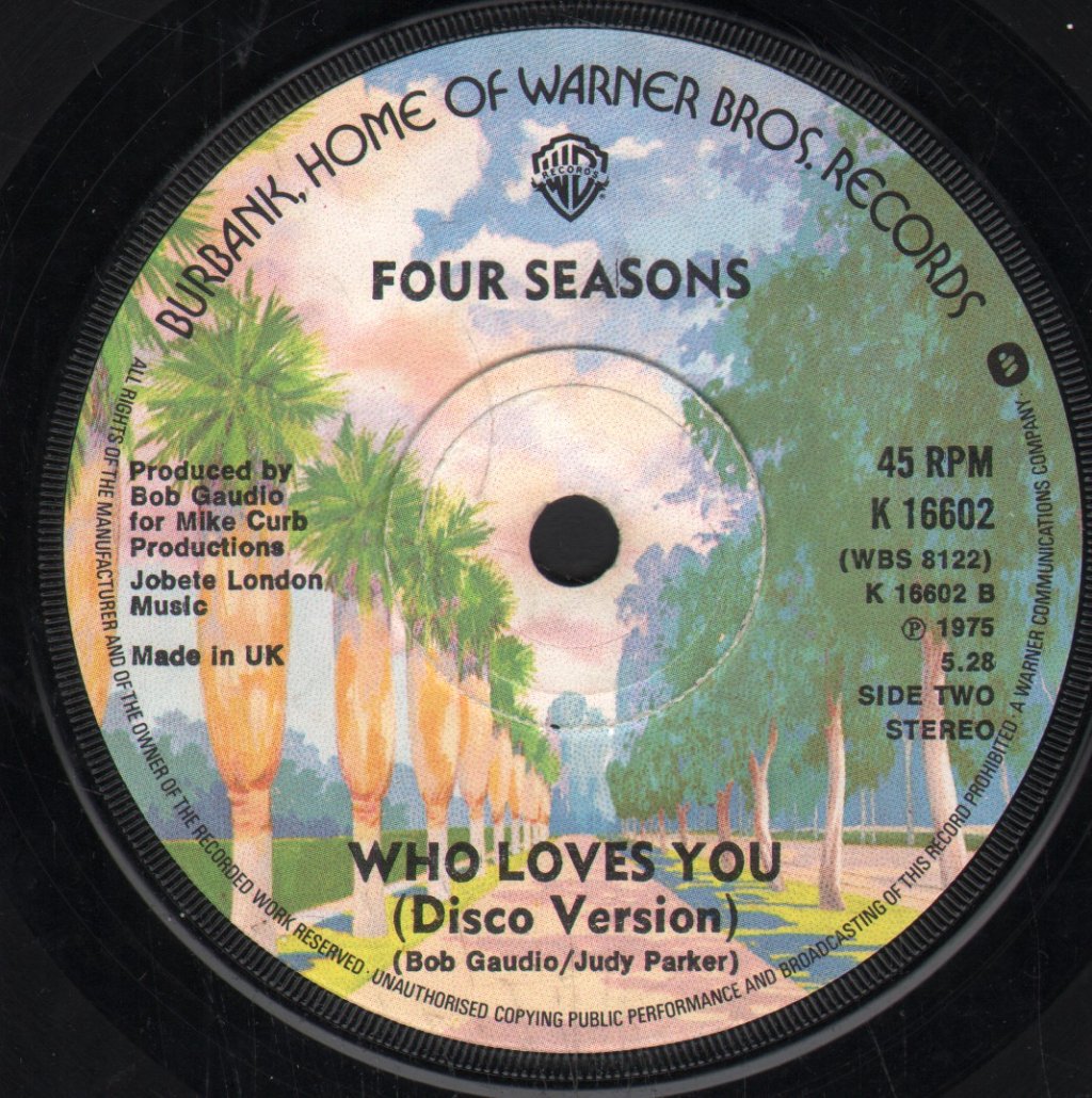 Four Seasons - Who Loves You - 7 Inch