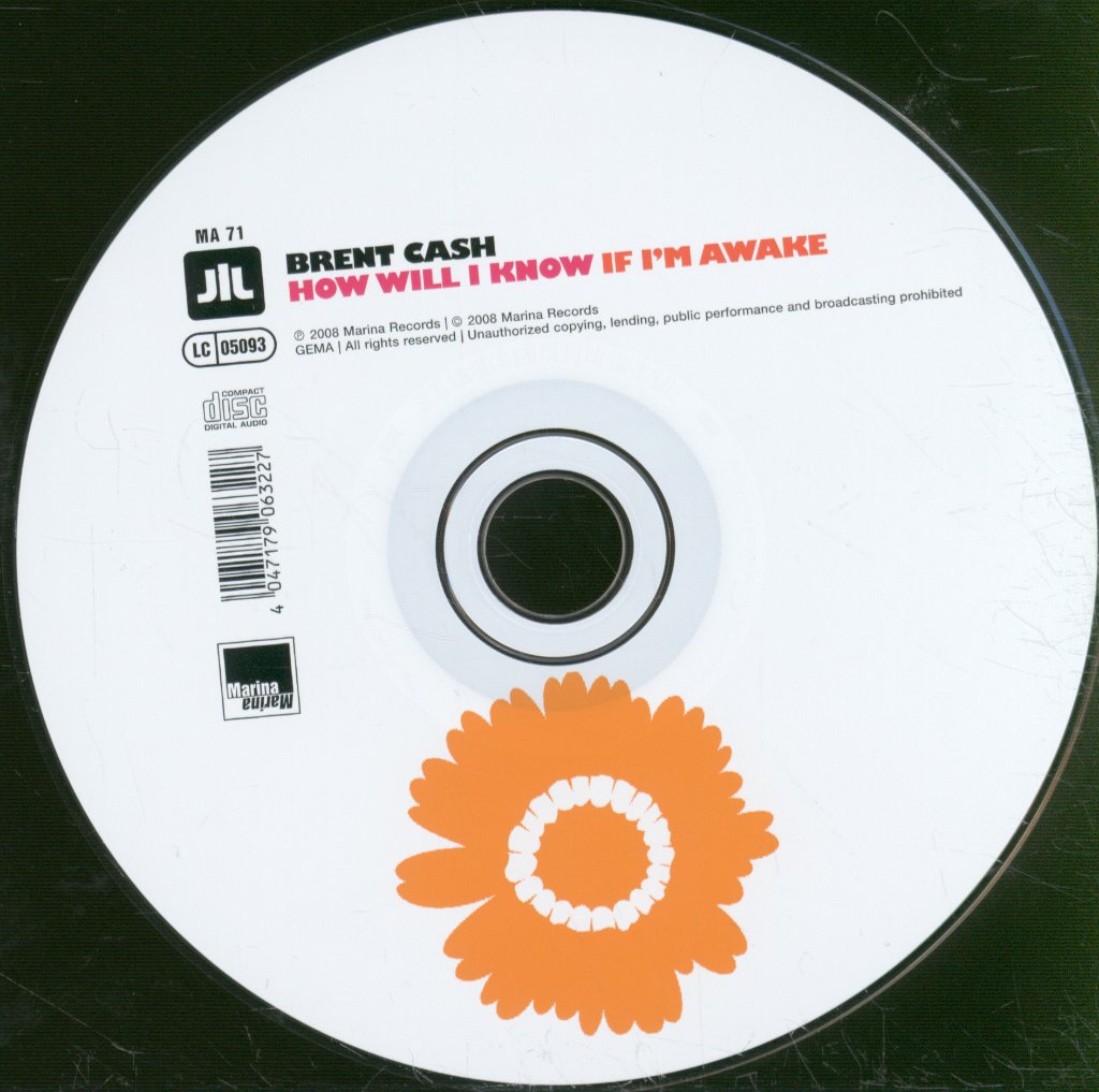 Brent Cash - How Will I Know If I'm Awake - Cd