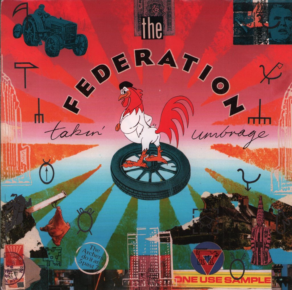 Federation - Takin' Umbrage - 7 Inch