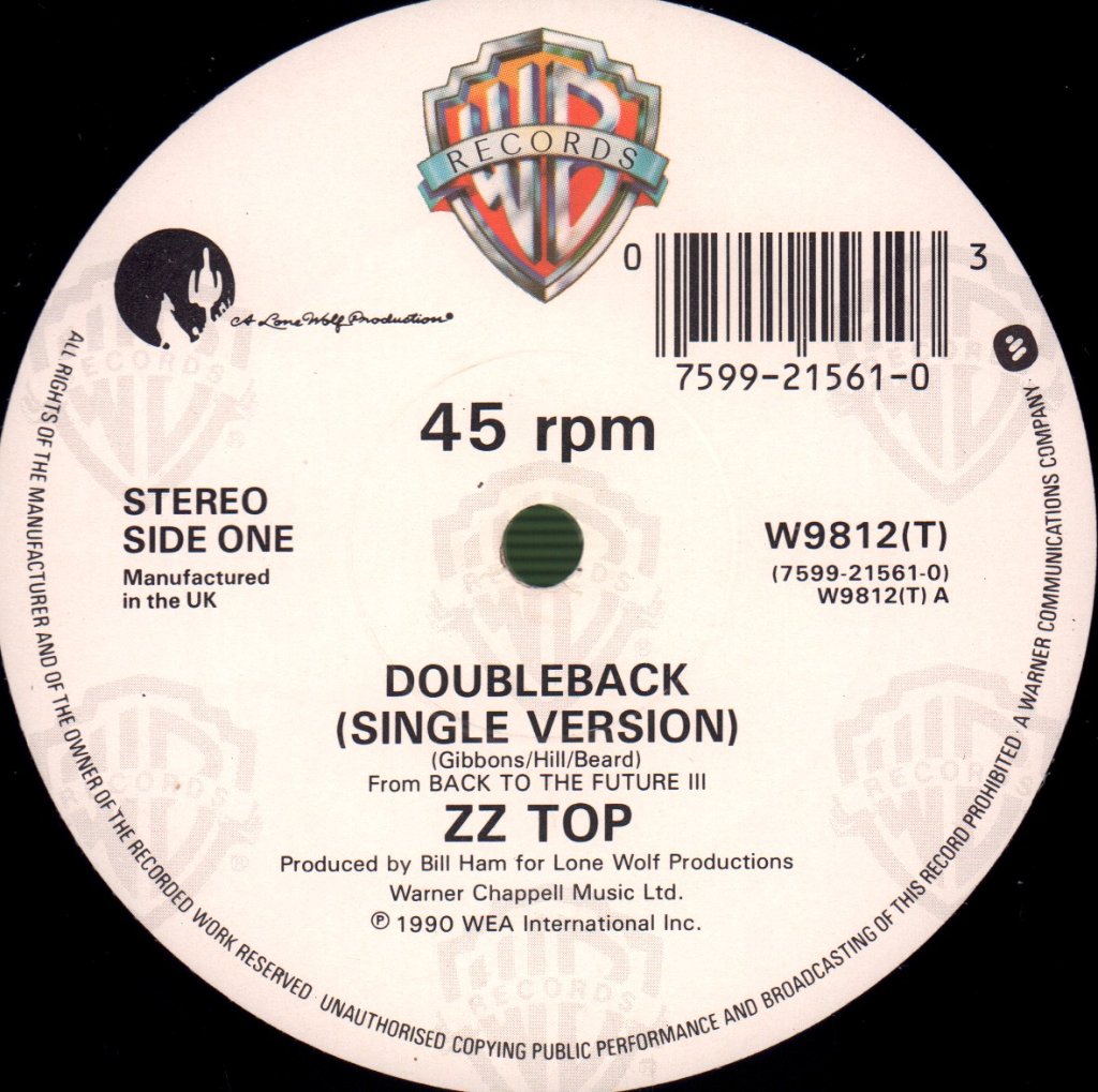 ZZ Top - Doubleback - 12 Inch