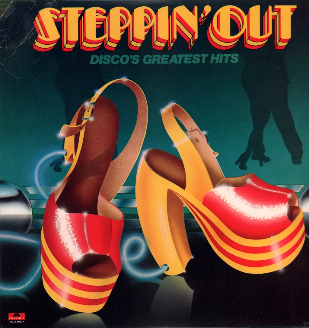 Various Artists - Steppin' Out - Disco's Greatest Hits - Double Lp