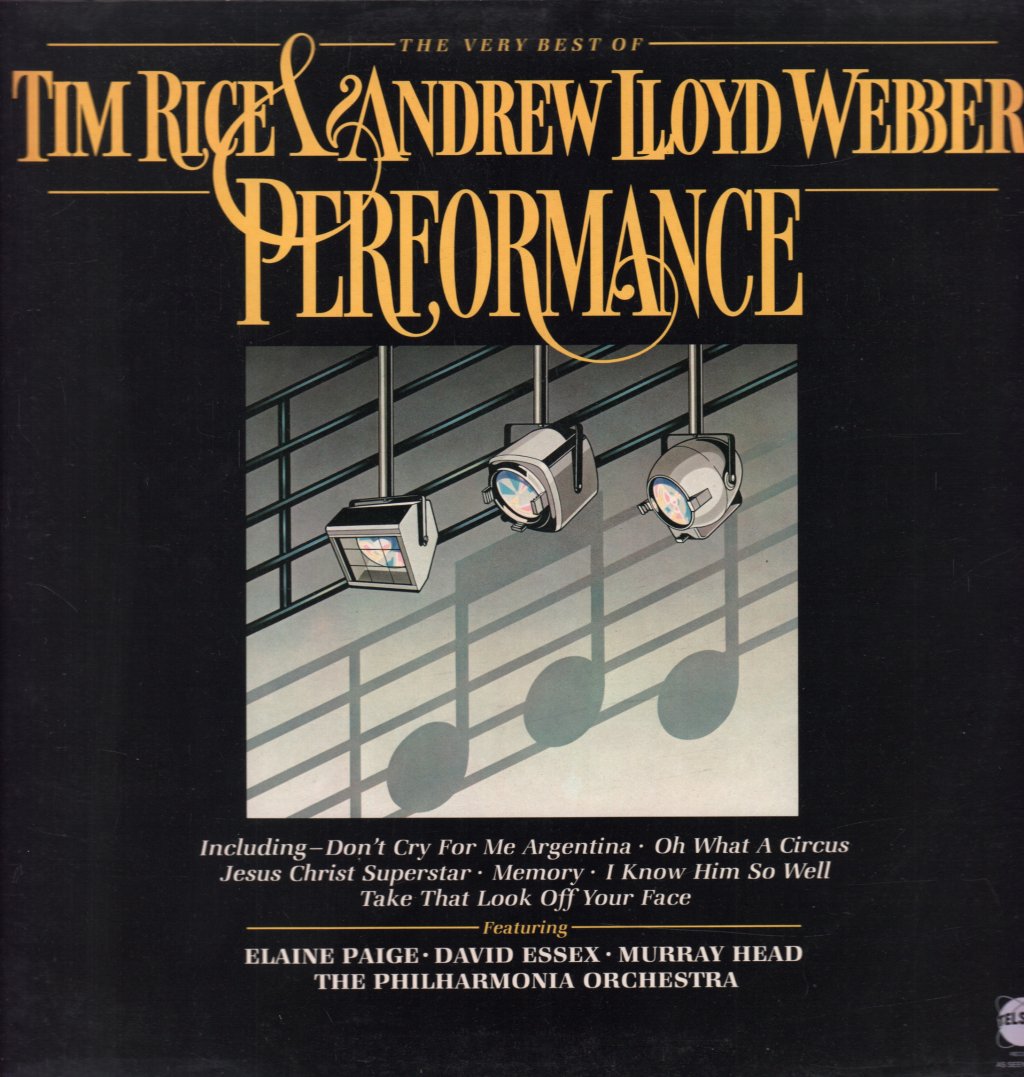 Tim Rice And Andrew Lloyd Webber - Performance - Lp