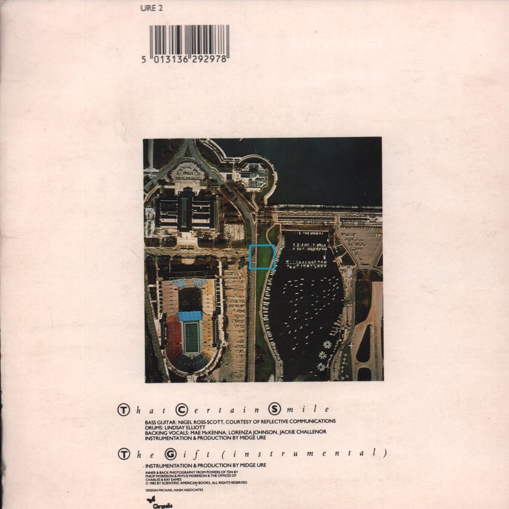 Midge Ure - That Certain Smile - 7 Inch