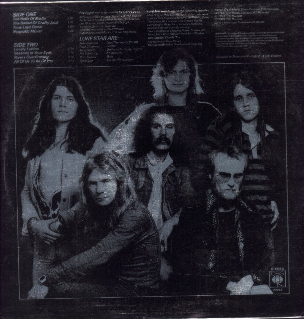 Lone Star - Firing On All Six - Lp