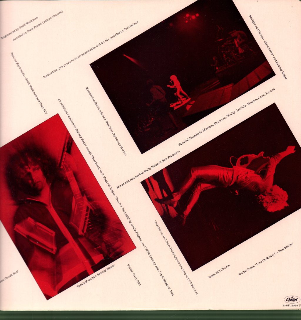 Sammy Hagar - Danger Zone - Lp