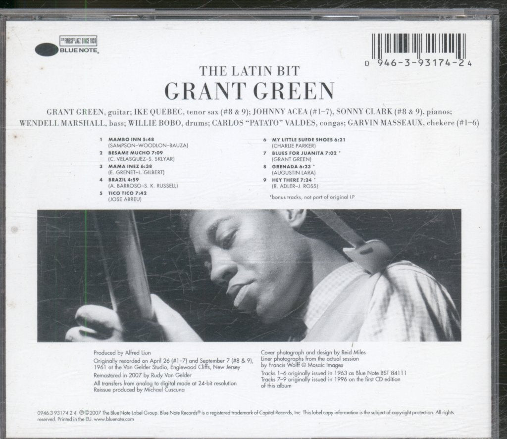 Grant Green - Latin Bit - Cd