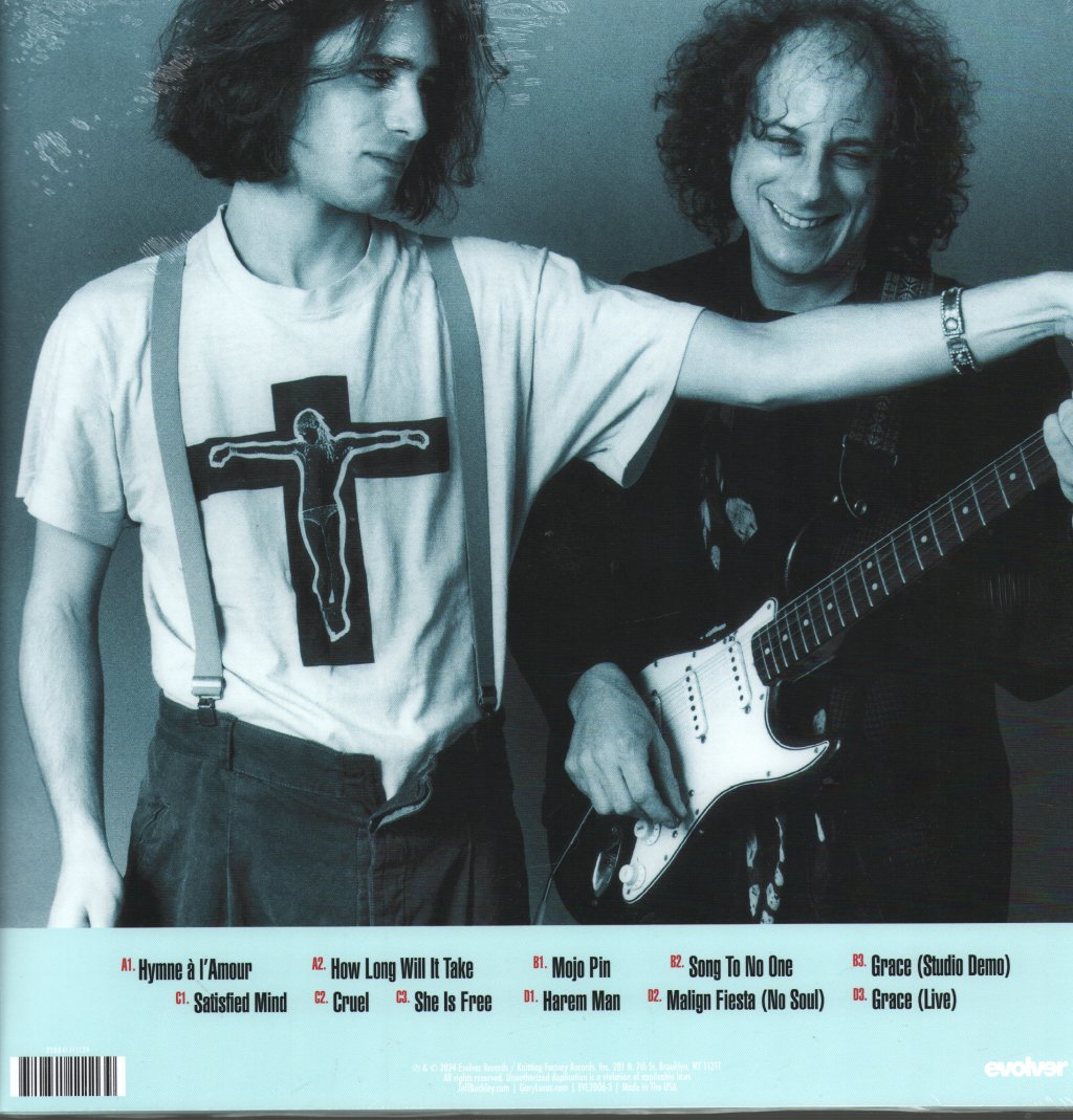 Jeff Buckley And Gary Lucas - Songs To No One 1991-1992 - Double Lp
