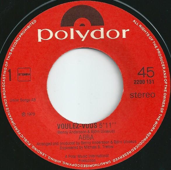 ABBA - Voulez-Vous / Angeleyes - 7 Inch