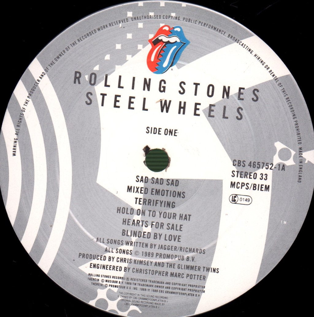 Rolling Stones - Steel Wheels - Lp