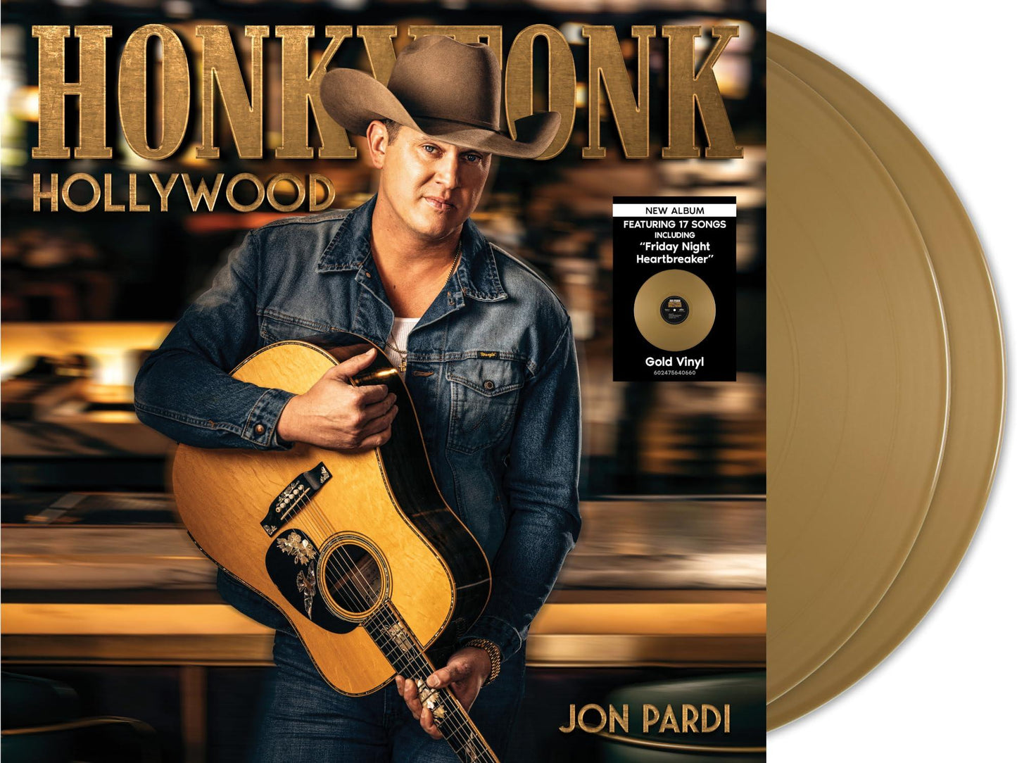 Jon Pardi - Honkytonk Hollywood - Double Lp