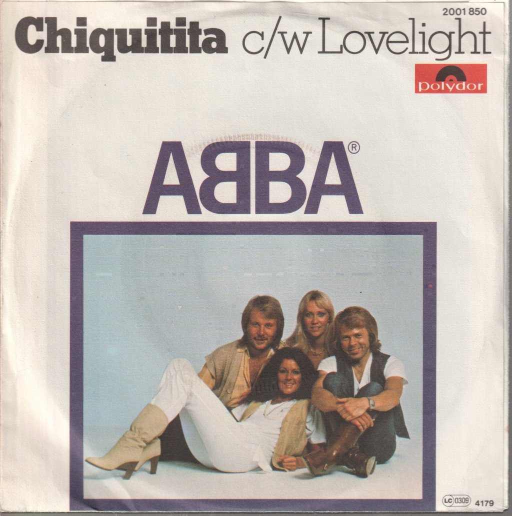 ABBA - Chiquitita c/w Lovelight - 7 Inch
