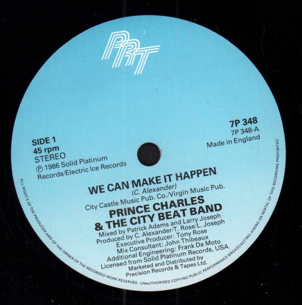 Prince Charles And The City Beat Band - We Can Make It Happen - 7 Inch