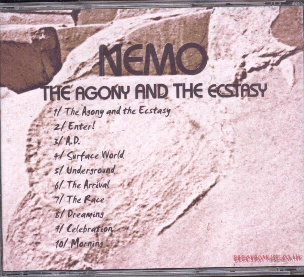 Nemo - Agony And The Ecstacy - Cdr