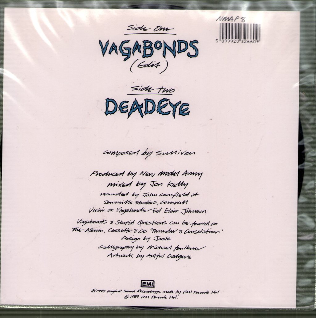 New Model Army - Vagabonds - 7 Inch