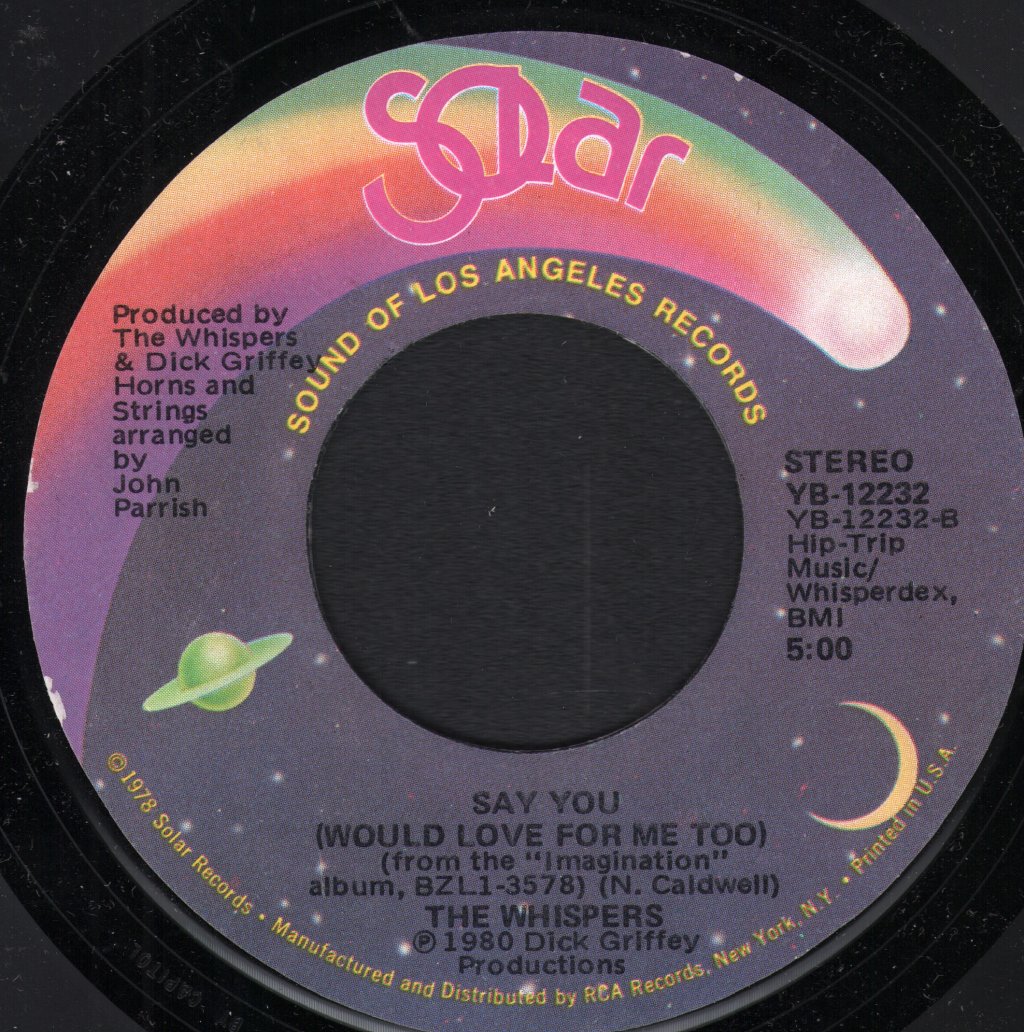 Whispers - I Can Make It Better - 7 Inch