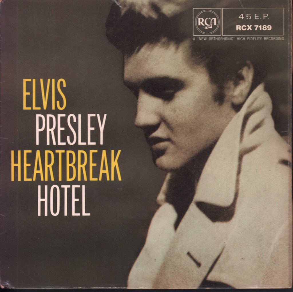 Elvis Presley - Heartbreak Hotel - 7 Inch