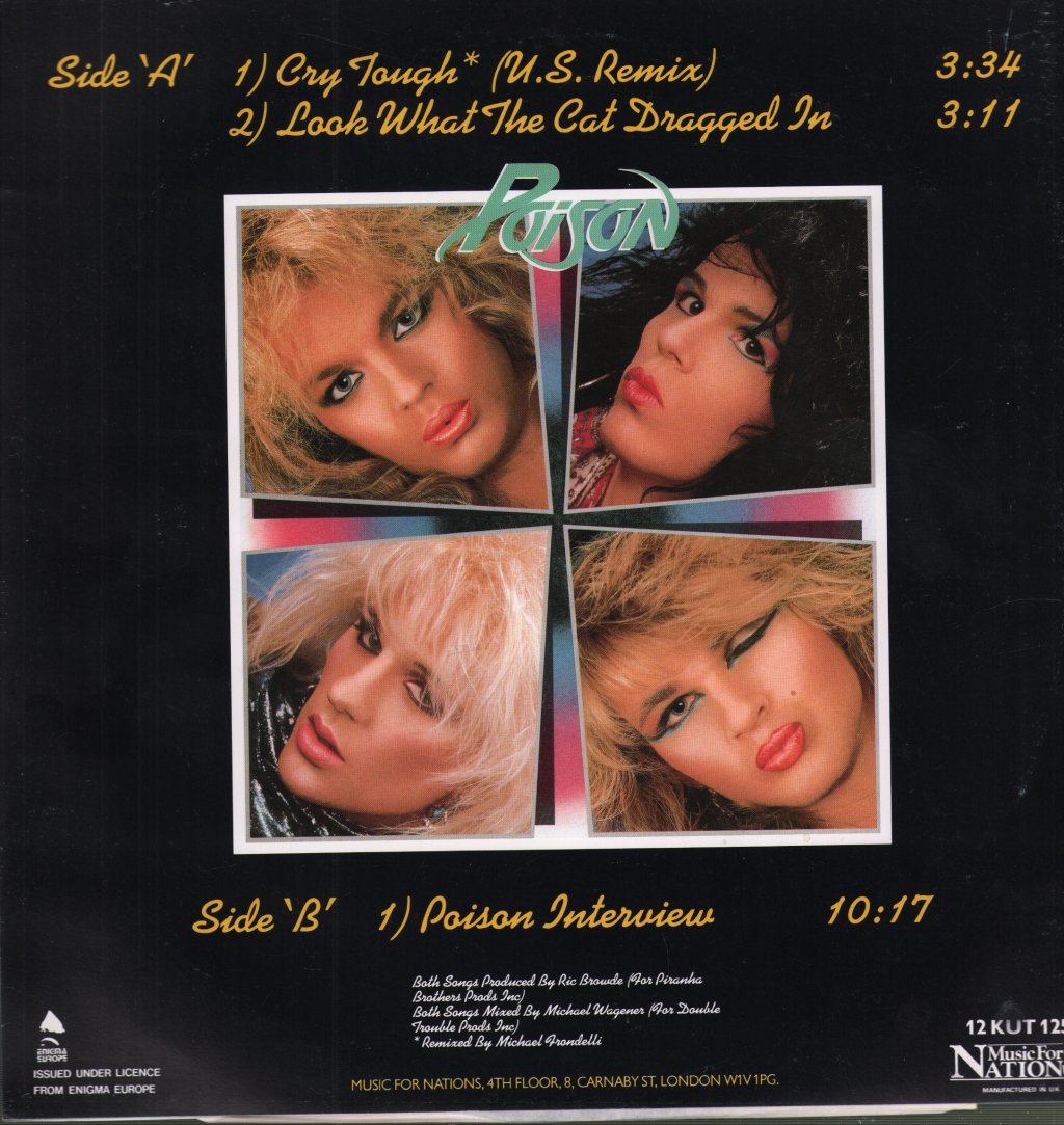 Poison - Talk Dirty To Me - 12 Inch